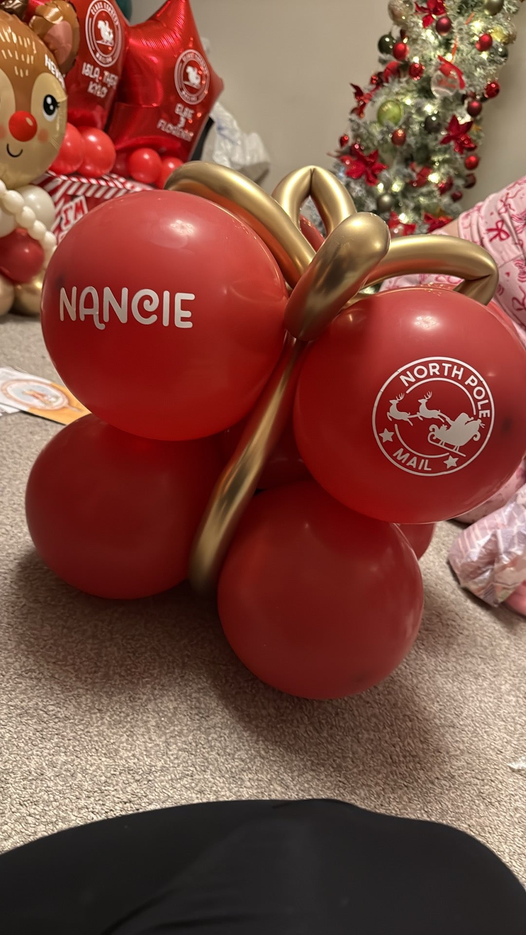 Christmas balloons