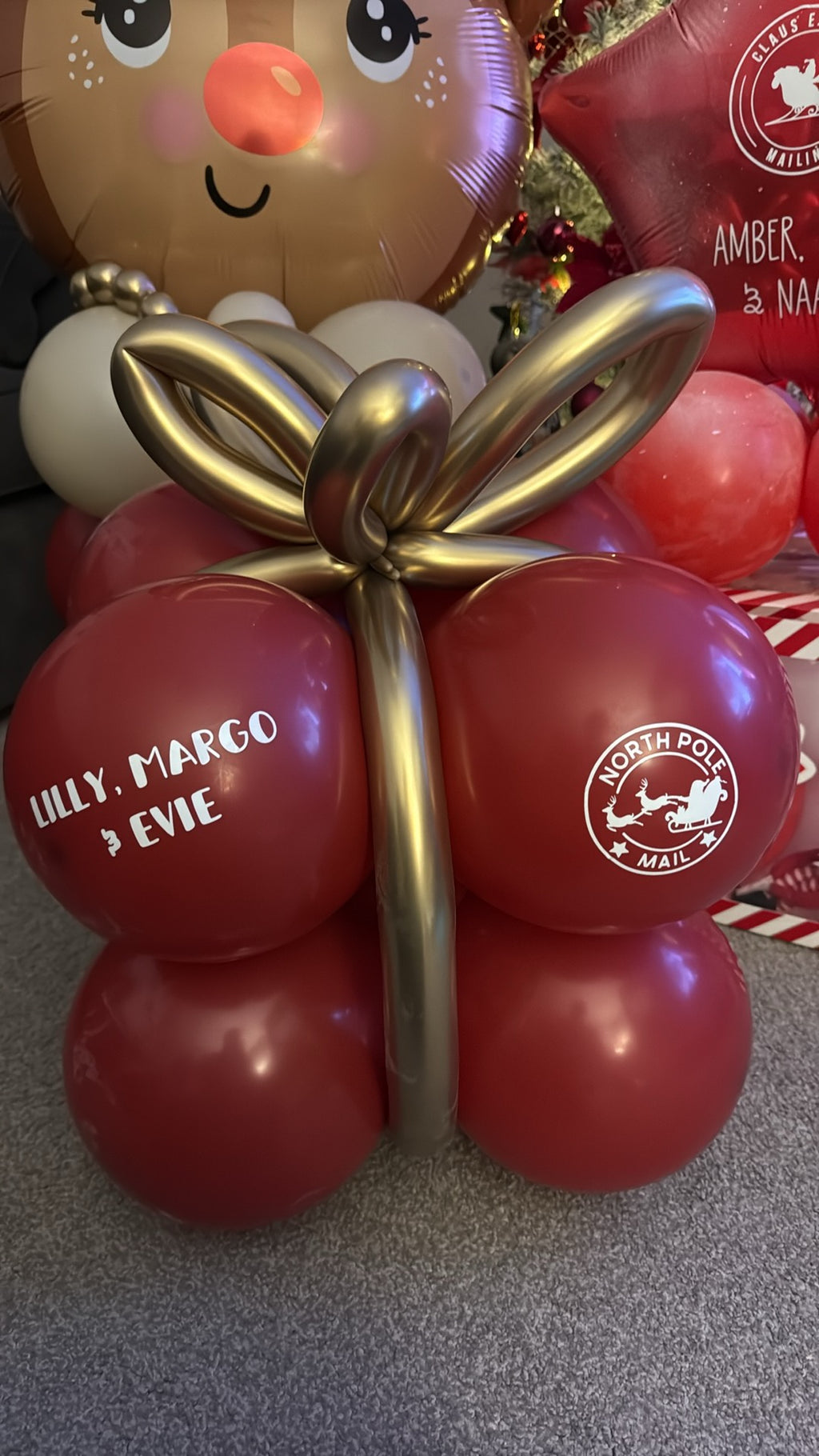 Christmas balloons