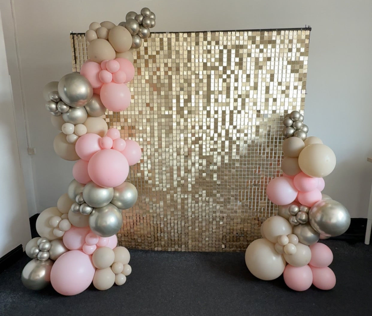 Gold Shimmer Wall